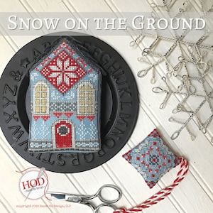 Snow on the Ground - Cross Stitch Chart by Hands on Design