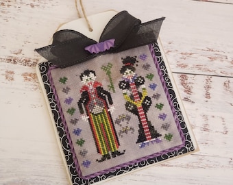 Mr. and Mrs. Dracula -  Cross Stitch chart by Dirty Annie