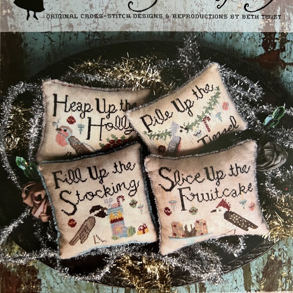 Merry Birds - Cross Stitch Chart door Heartstring Samplery