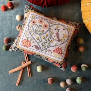 Seasons of the Heart Autumn  - Cross Stitch Chart by The Blue Flower
