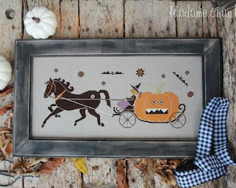 Halloween Cinderella - Cross Stitch Chart by Madame Chantilly