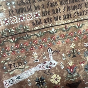 Cobham House Sampler -  Cross Stitch Chart by Rosewood Manor