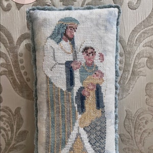 A Savior is Born - cross stitch chart by Dirty Annie