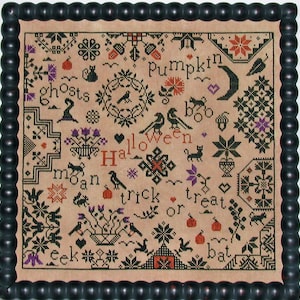 Simple Gifts - Halloween-  Cross Stitch Chart by Praiseworthy Stitches