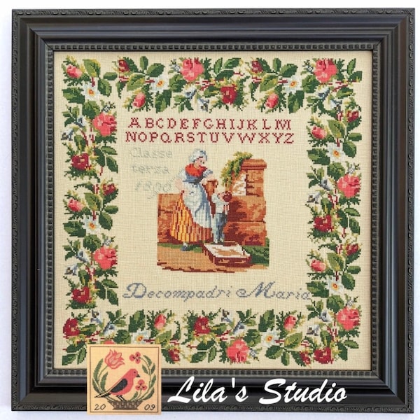 Maria Decompadri 1890 - Cross Stitch Pattern by Lila's Studio