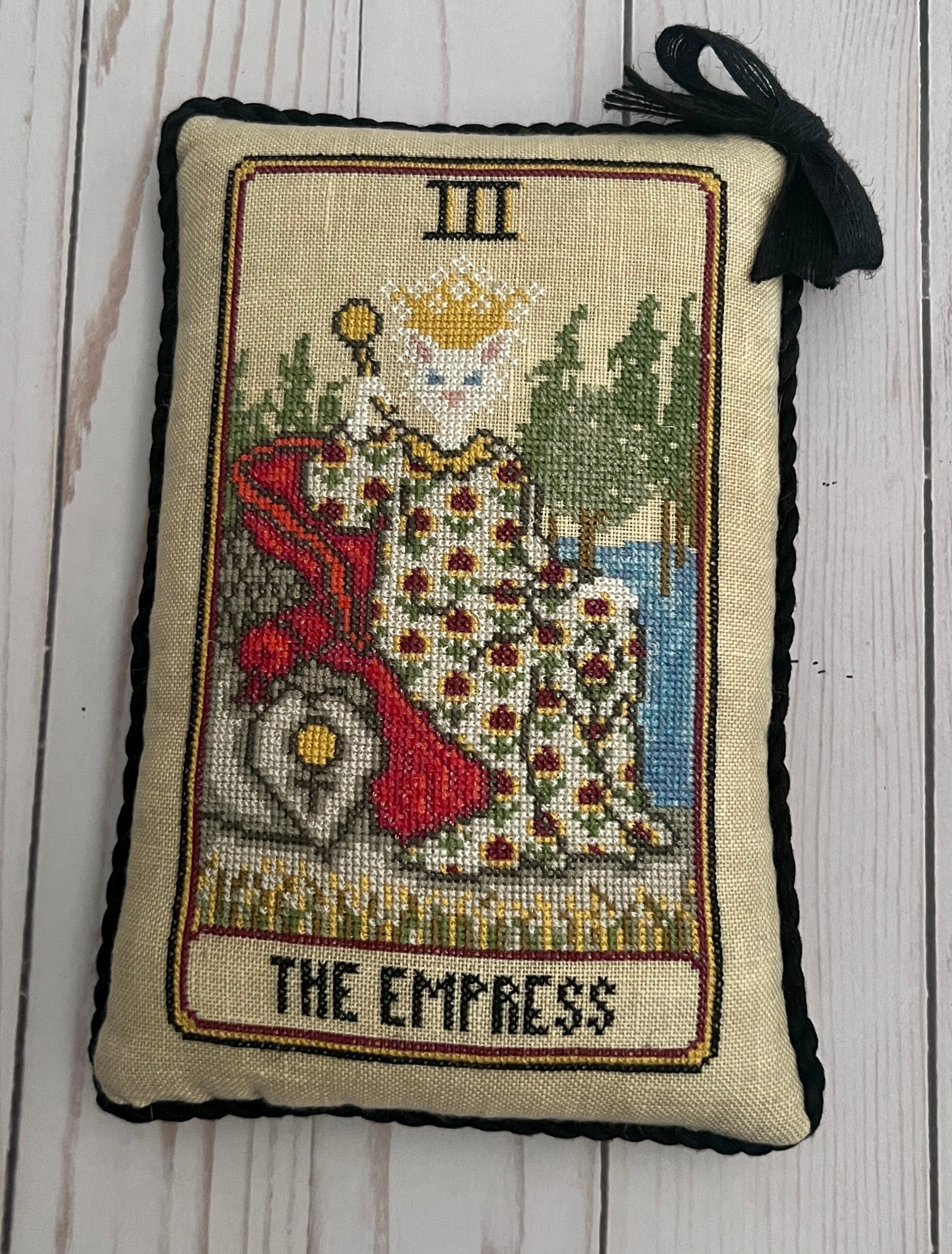 Cat Tarot III - the Empress - Cross Stitch Chart by Dirty Annie - Etsy