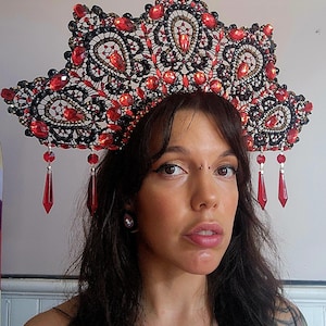 SOLD! Vampire Queen Crown/Headdress