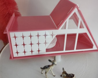 New * * Mid Century Modern Retro A-Frame Chalet, Putz House - ( Ships Flat-Easy Assembly Required)