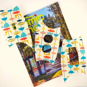 New** Unique, Patterned ACRYLIC, Mid Century Modern, Retro shaped, Light Switch and Outlet Cover Plates