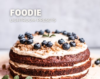 8 Foodie Lightroom mobiele presets, taartfotofilters, receptfilters, heldere presets, foodiefilter, keukenpresets, instagram, Pinterest-filter