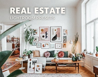 Real Estate Lightroom presets,interior design photo filters,instagram filteres,airbnb presets,home decor presets,indoor home filters