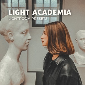 5 Light Academia Lightroom Mobile Presets,Romantic Academia,Art Academia,VSCO Filters,Beige Filters,Bookstagram Presets,Scholar Presets,DNG
