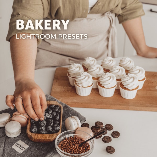 Bakery Lightroom presets,baking presets,foodie blogger photo filters,photo editing instagram,bright and airy,small business photo filter