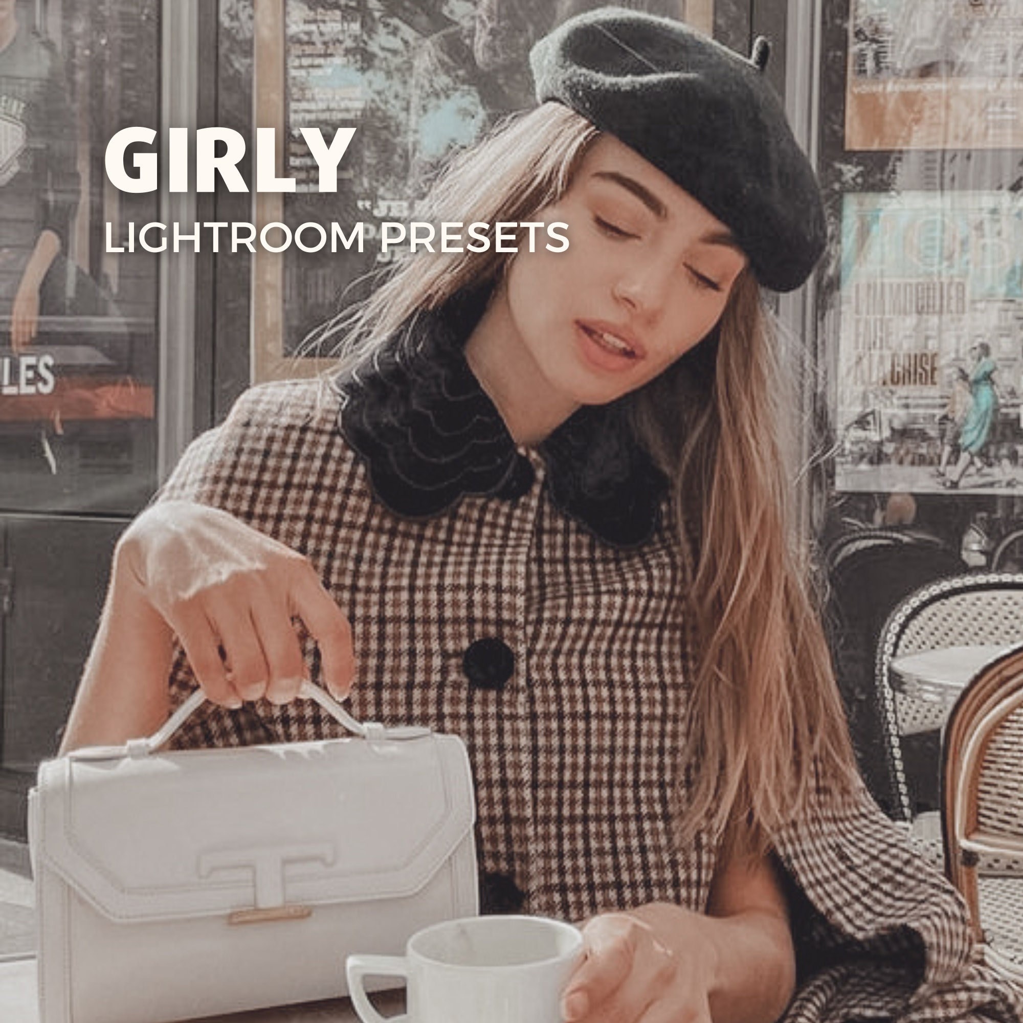 8 Girly Preajustes para Lightroom mobile,filtros para bloggers,filtros Instagram,filtro aesthetic,filtro beige,filtros influencer,chic,Paris
