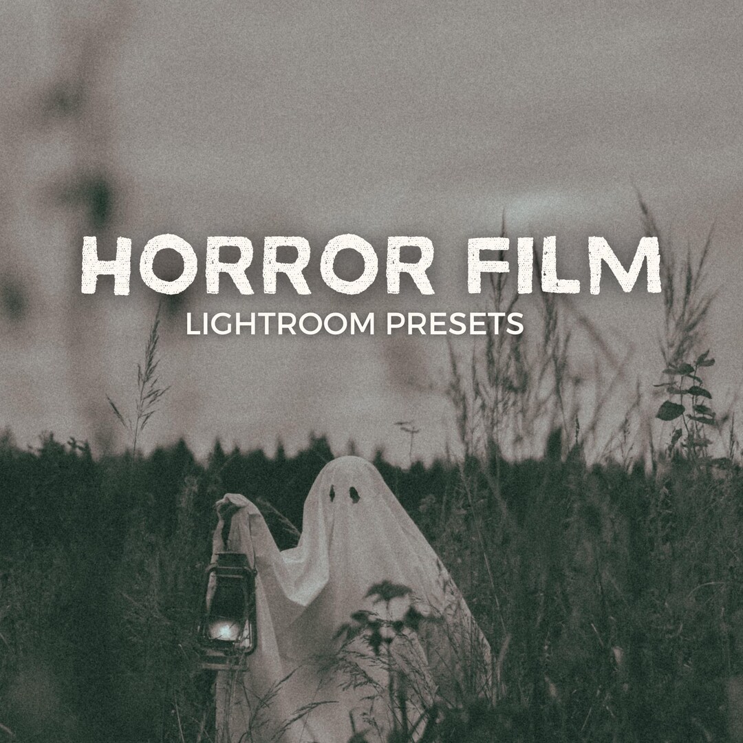 8 Horror Film Lightroom Presets | Spooky Halloween Filters for Mobile ...