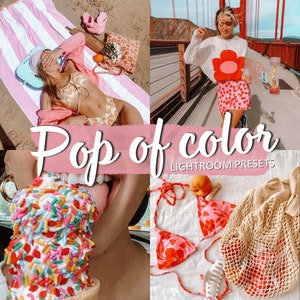 Vibrant Summer Lightroom Presets Pack: Enhance Colors, Brighten Photos, Creative & Easy Photo Editing