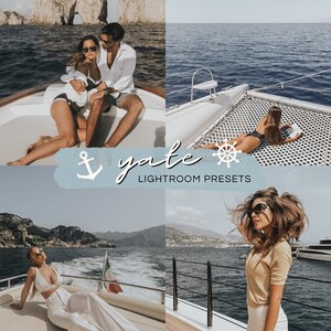 Yate Lightroom presets bundle | 4 photo filters for Lightroom mobile | .dng format