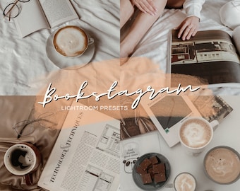 8 Bookstagram Lightroom mobile presets,light academia aesthetic filters,beige filters,vsco filters,natural beige filters,nude blogger preset