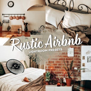 Rustic Airbnb Mobile & Desktop Lightroom Presets | Cottage Core Preset | Rustic Presets | Farm Preset | Country Preset | Earthy Preset