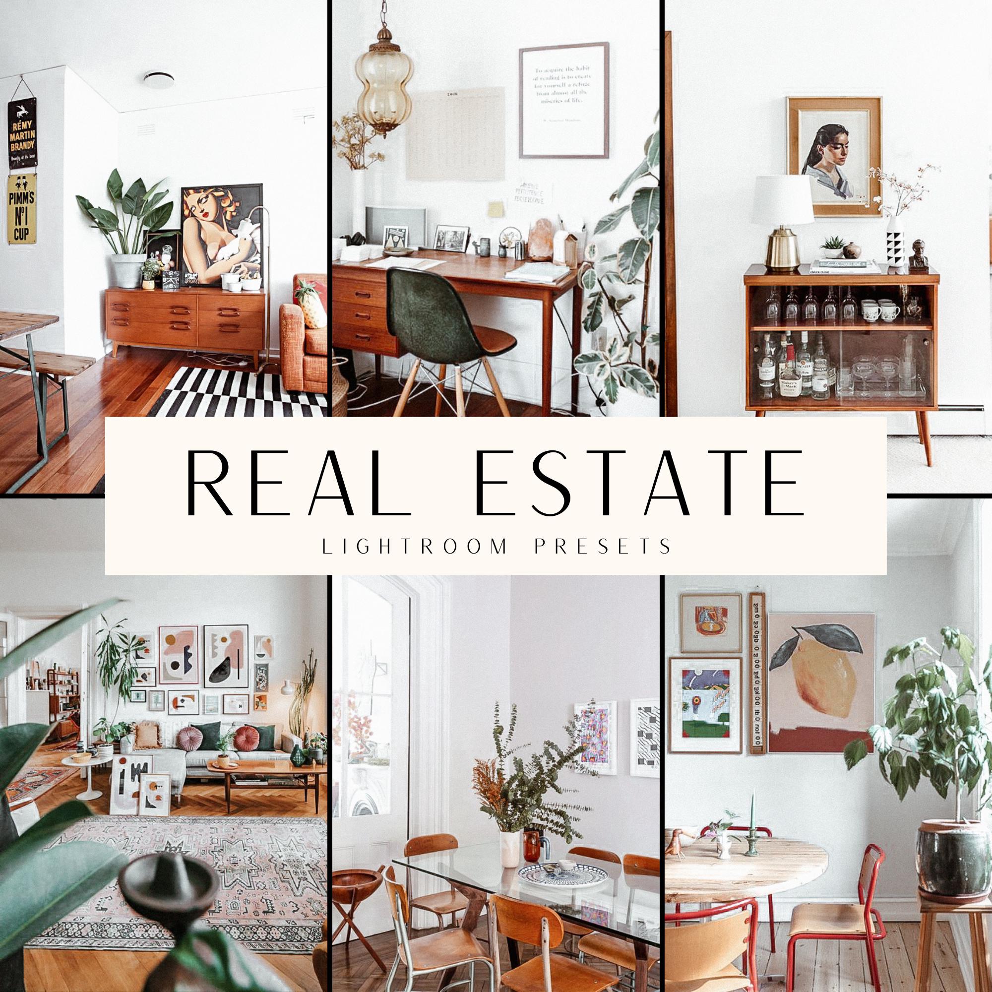 Real Estate Lightroom Presets | Interior Design Filters for Home and Airbnb | Indoor Photography Presets for Mobile & Desktop