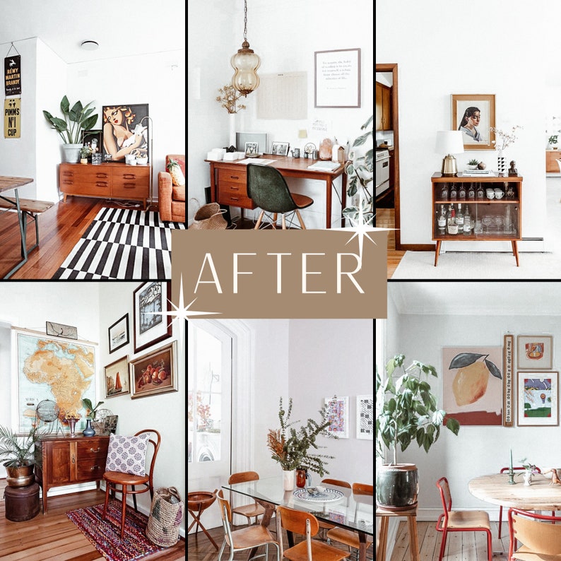 Real Estate Lightroom presets,interior design photo filters,instagram filteres,airbnb presets,home decor presets,indoor home filters image 3