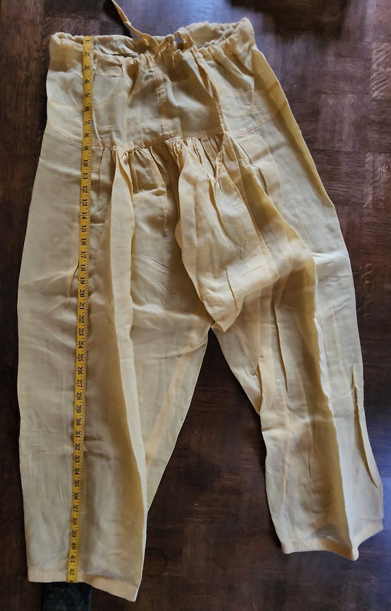 Vêtements indiens, Bohème, créateur, Pantalon jaune, Pantalon