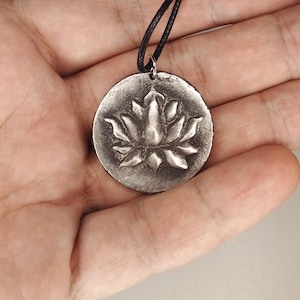 Lotus flower necklace