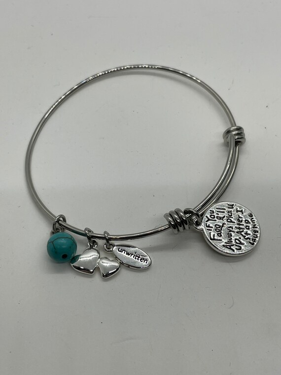 Unwritten Friendship Silvertone Bracelet