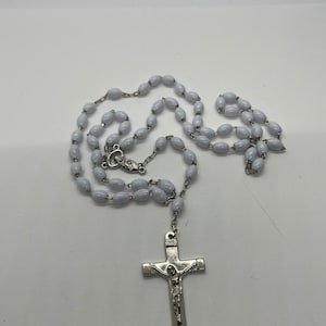 Vintage white Rosary