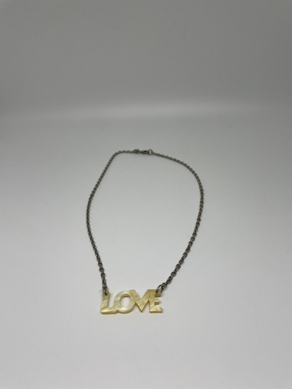 Vintage love necklace - image 3