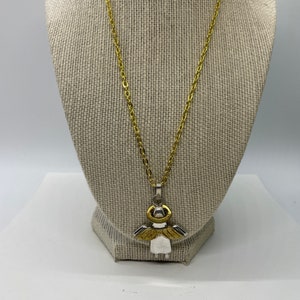 Vintage Mexico 925 Angel Necklace