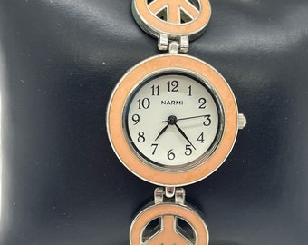 Peace bracelet watch