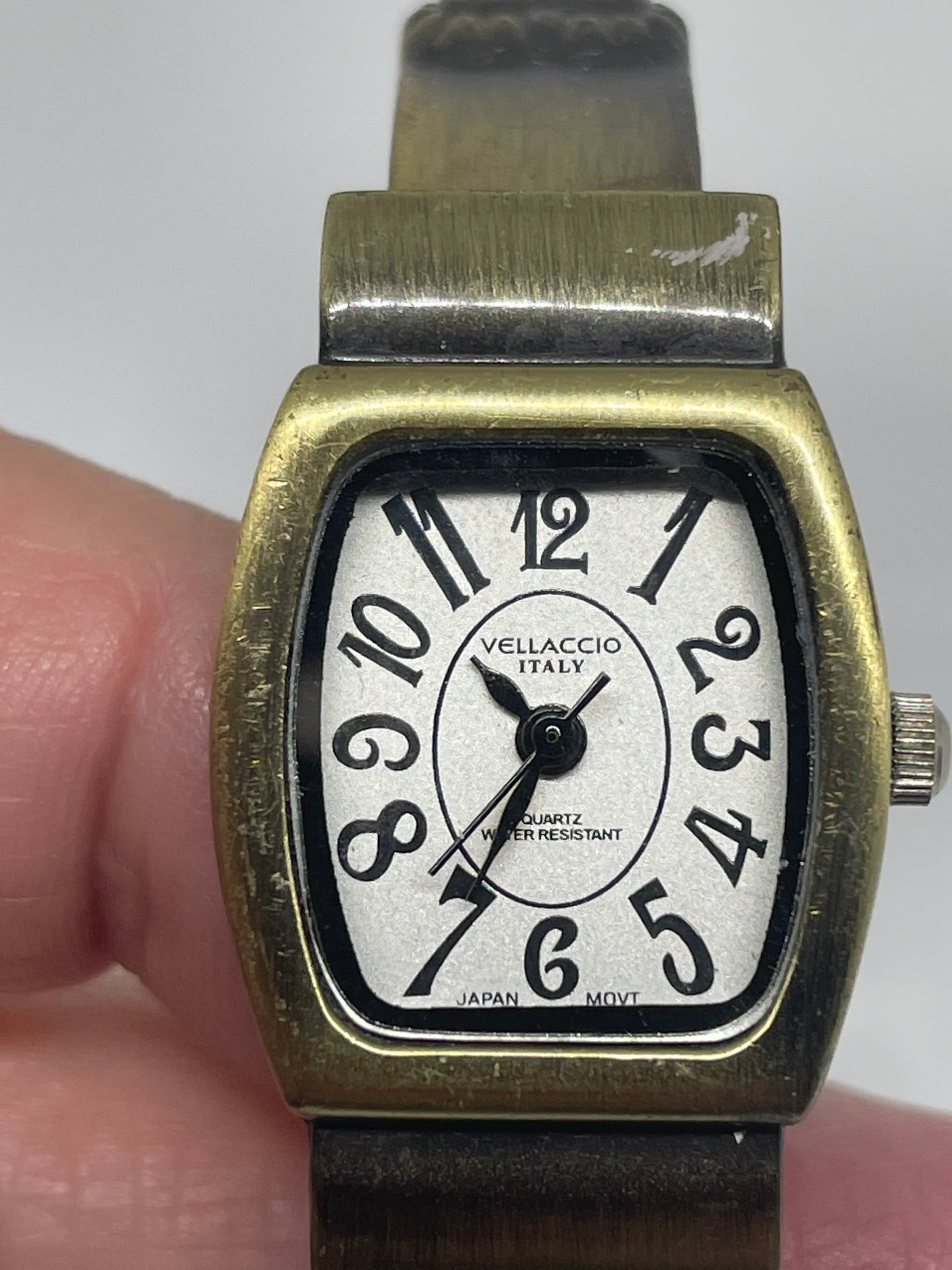 Vintage Vellaccio Heart Ladies Cuff Watch Etsy UK