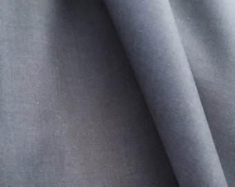 mouse gray cotton voile fabric