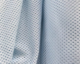 Sport fabric mesh sky blue