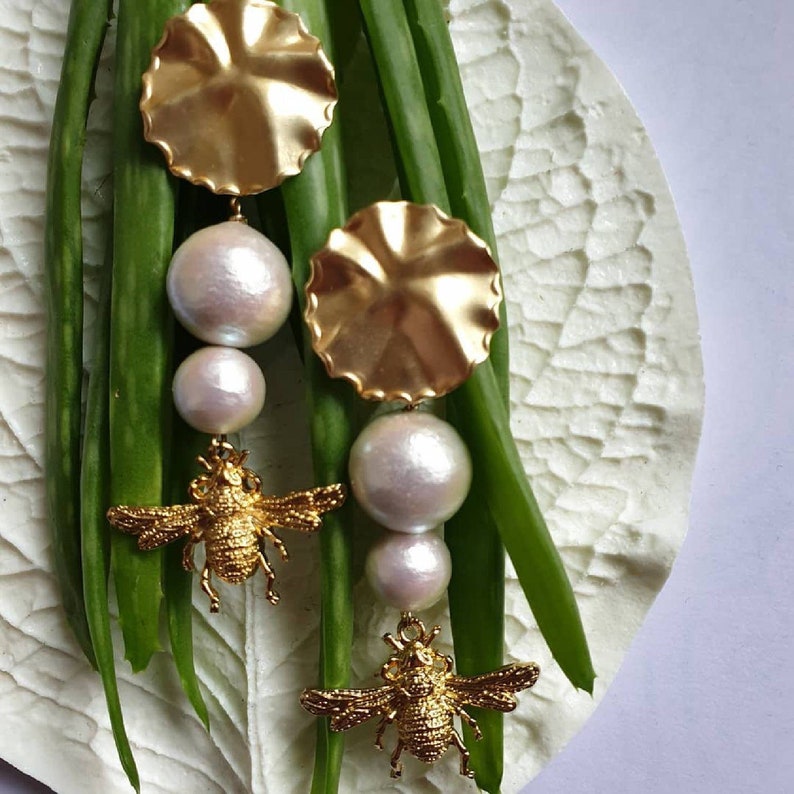 Bee earrings