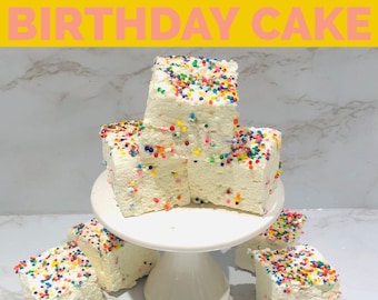 Birthday Cake Gourmet Marshmallows