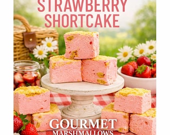 Strawberry Shortcake Gourmet Marshmallows