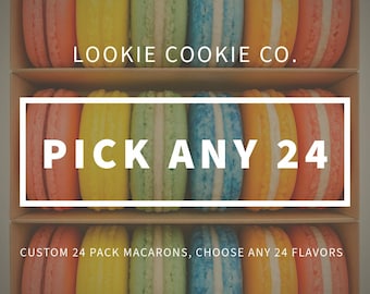 Build A Pack French Macarons 24 Pack