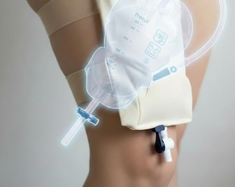 Prosys 750ml Urinary Leg Bag Cover & Drain Tube Cover 122+ Patterns