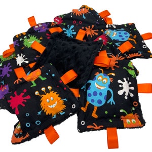 1x Handmade Monsters gewichtet Tactile & Visuelle Stressabbau ADHS Alzheimer Geige SEN Angst Geige Fidget Tags