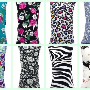 May include: Assortment of 10 pillow covers with various patterns, including floral, animal print, hearts, and cats. The pillow covers are all rectangular and have a white background.