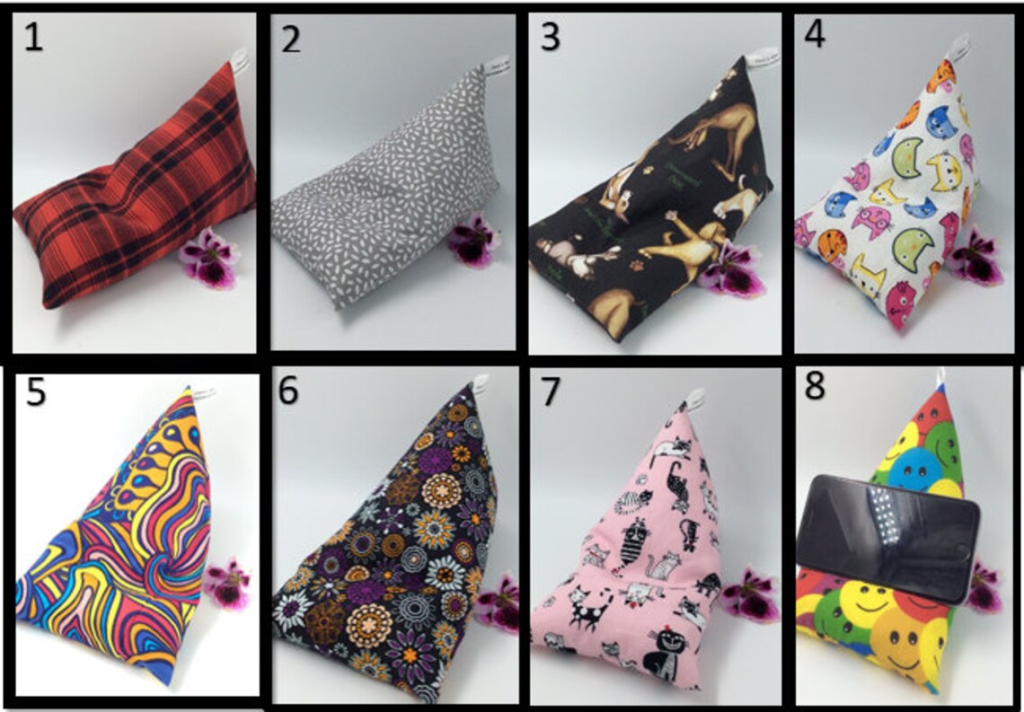 Mobile Phone Bean Bag With Fire Retardant Polystyrene Beans Etsy UK