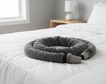 Soft and Warm CPAP Hose Cover - Fleece Fabric, Quiet, Comfortable, Easy to Install