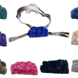 Approx 10cm x 6cm Centre Back Covers compatible with Resmed F10/F20 (NOT F30/i) for CPAP BIPAP Ventilator Headgear