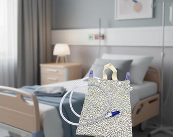 Bolsa de orina Healthease Plus de 2 l para nefrostomía, compatible con urostomía y cubre tubos T-TAP de hasta 120 cm.