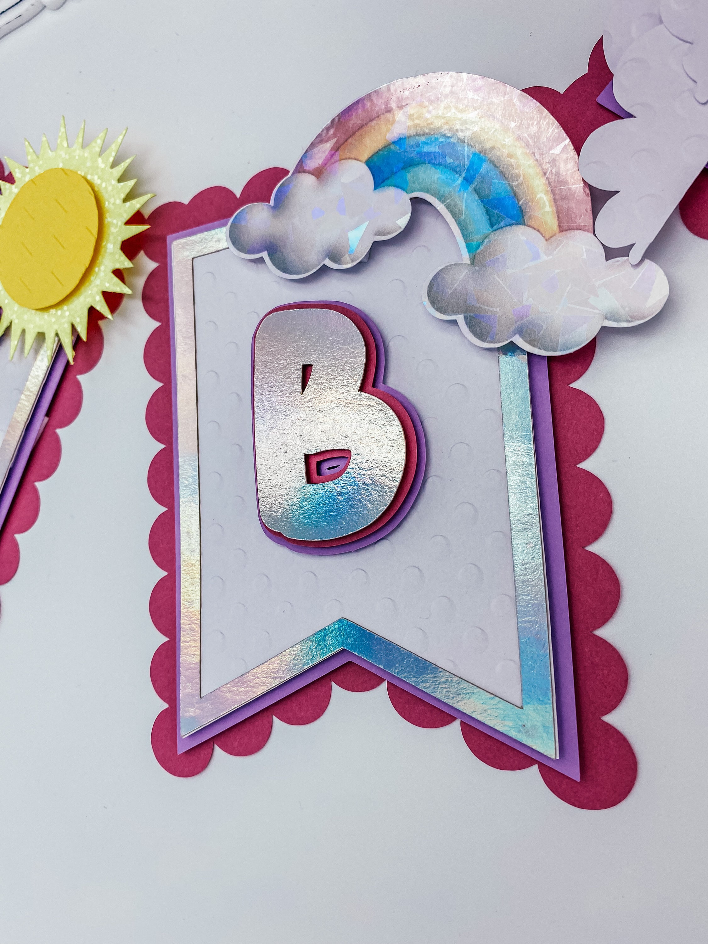 Bluey Inspired Birthday Banner
