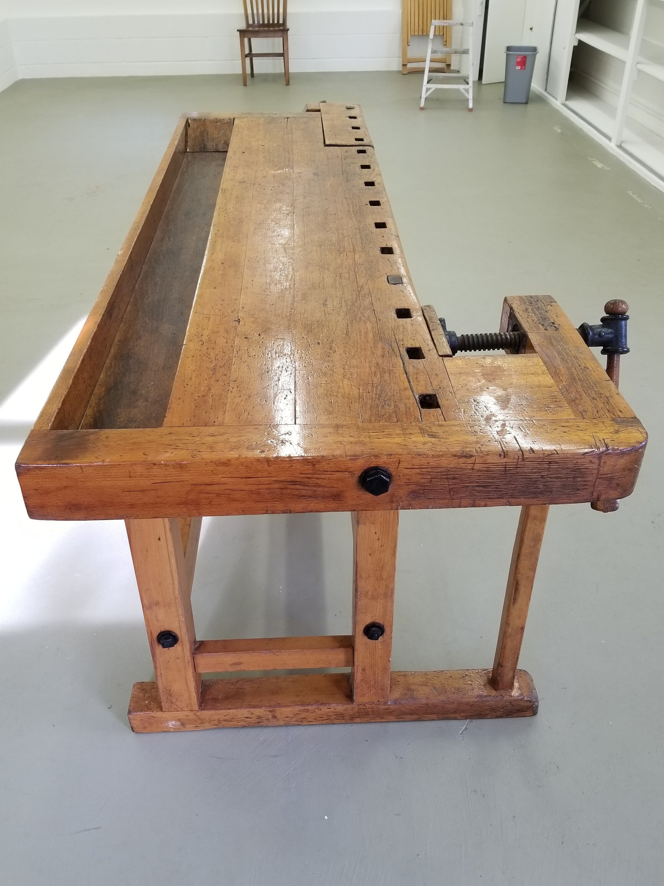 Vintage Carpenter's Work Bench Etsy