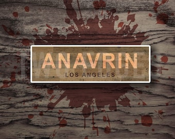 ANAVRIN Matte Decal Sticker- YOU inspired Sticker , Halloween Sticker, Pop Culture, Water Bottle Sticker