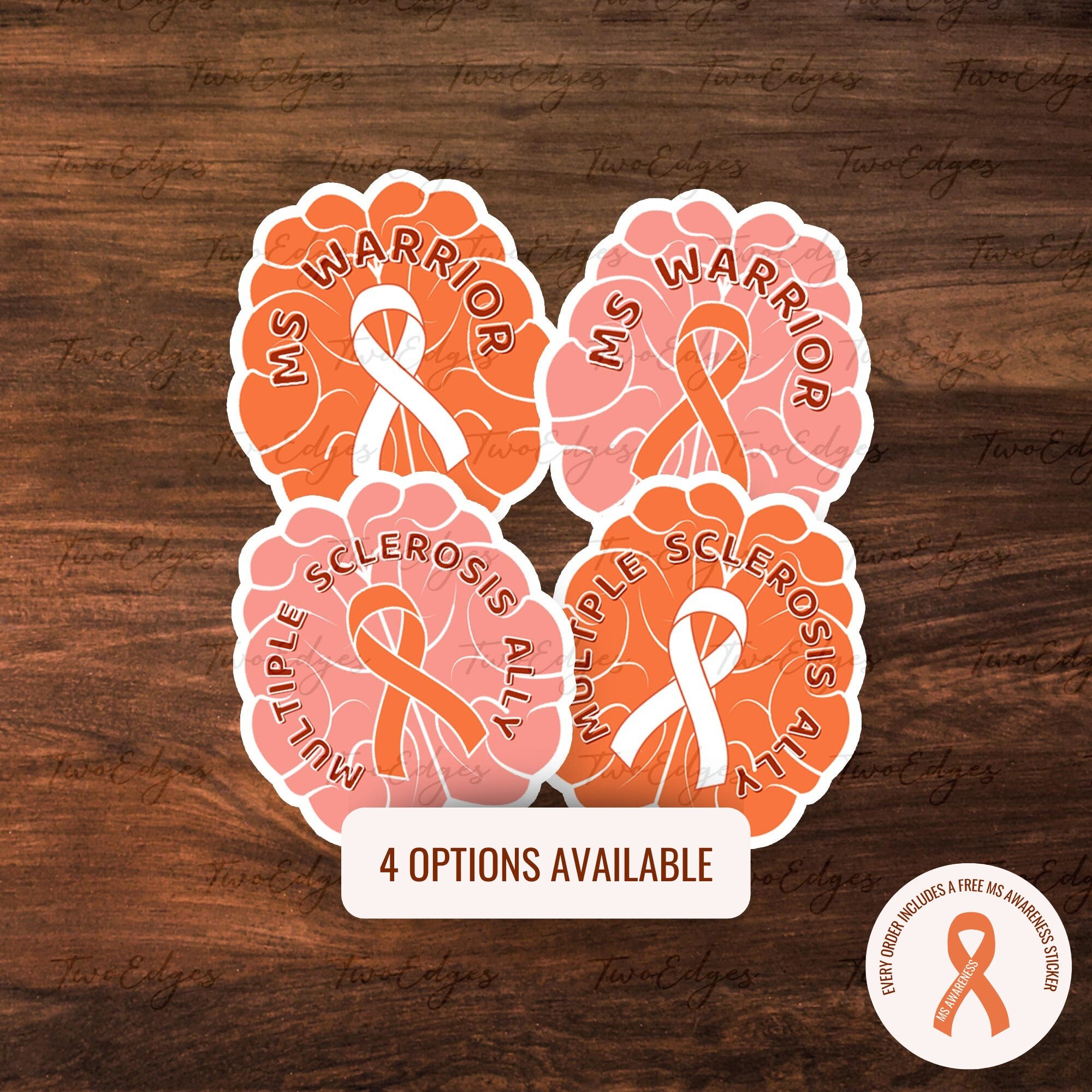 Multiple Sclerosis Warrior Decal 